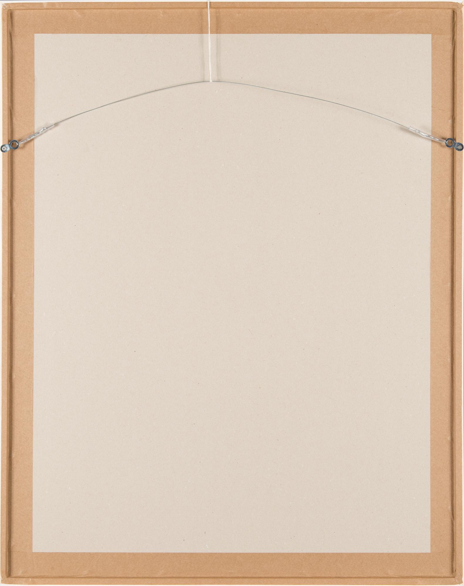 Outi Ikkala, akryyli pahville, signeerattu.