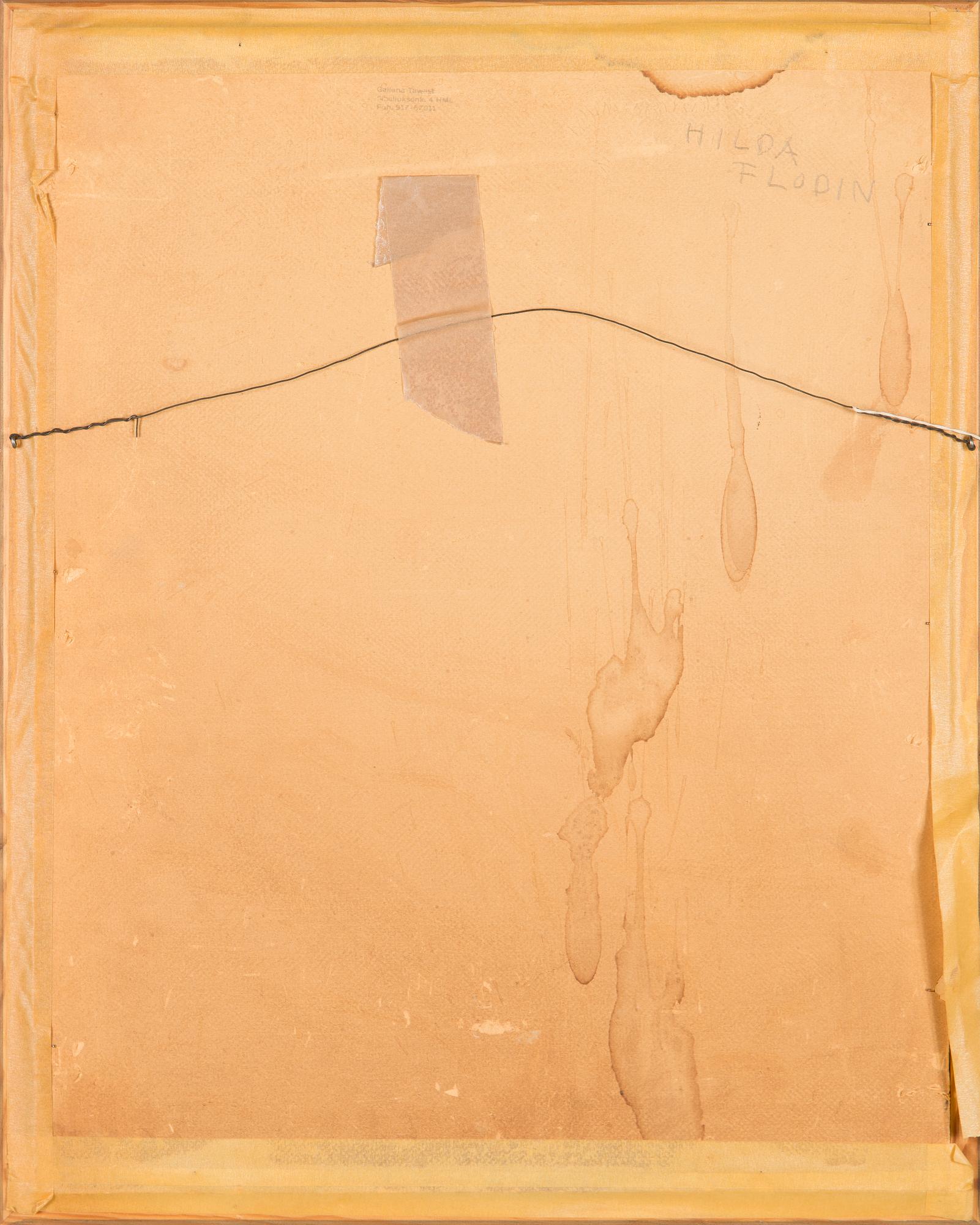 Hilda Flodin, Porträtt av en dam (Troligen Självporträtt).