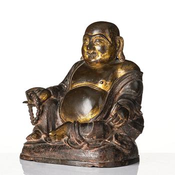 Budai, brons. Mingdynastin (1368-1644).