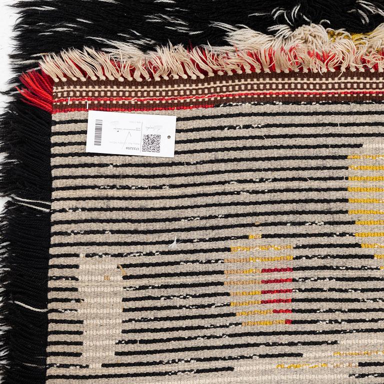 A carpet, knotted pile, ca 200 x 143 cm.