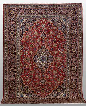 A CARPET, Kashan, around 275 x 200 cm.