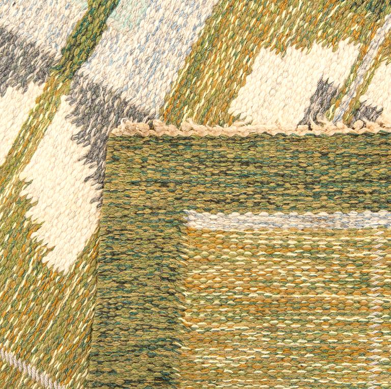 Ingegerd Silow, matta rölakan signerad 154x244 cm.