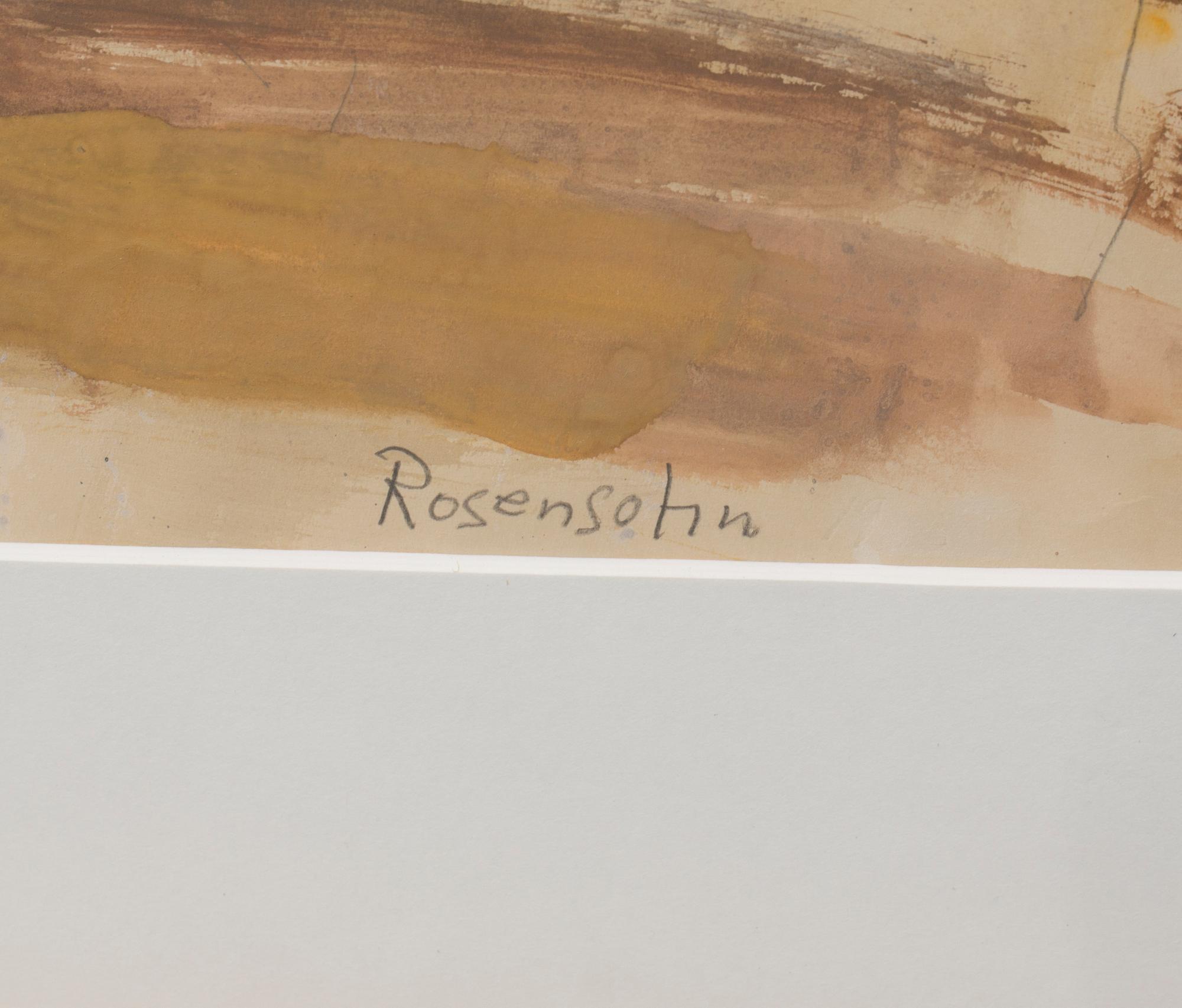 LENNART ROSENSOHN, blandteknik, signerad.