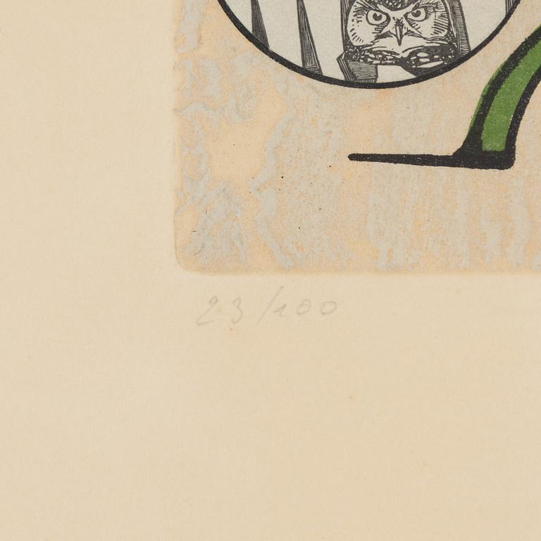 Max Ernst, from "Oiseaux en Peril".