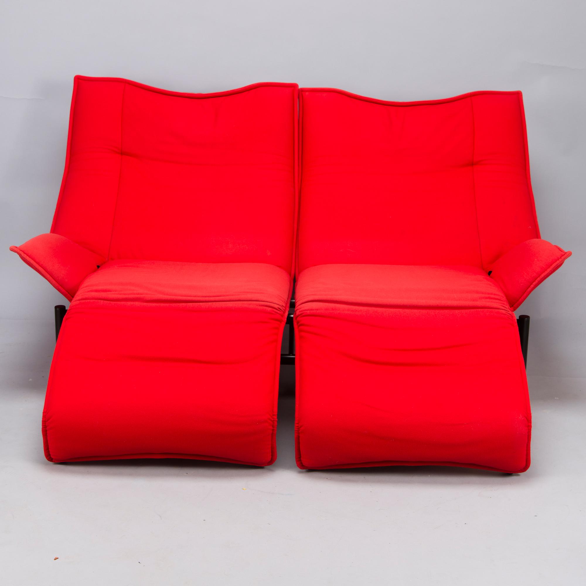 VICO MAGISTRETTI, a 1980s  'Veranda' sofa for Cassina.