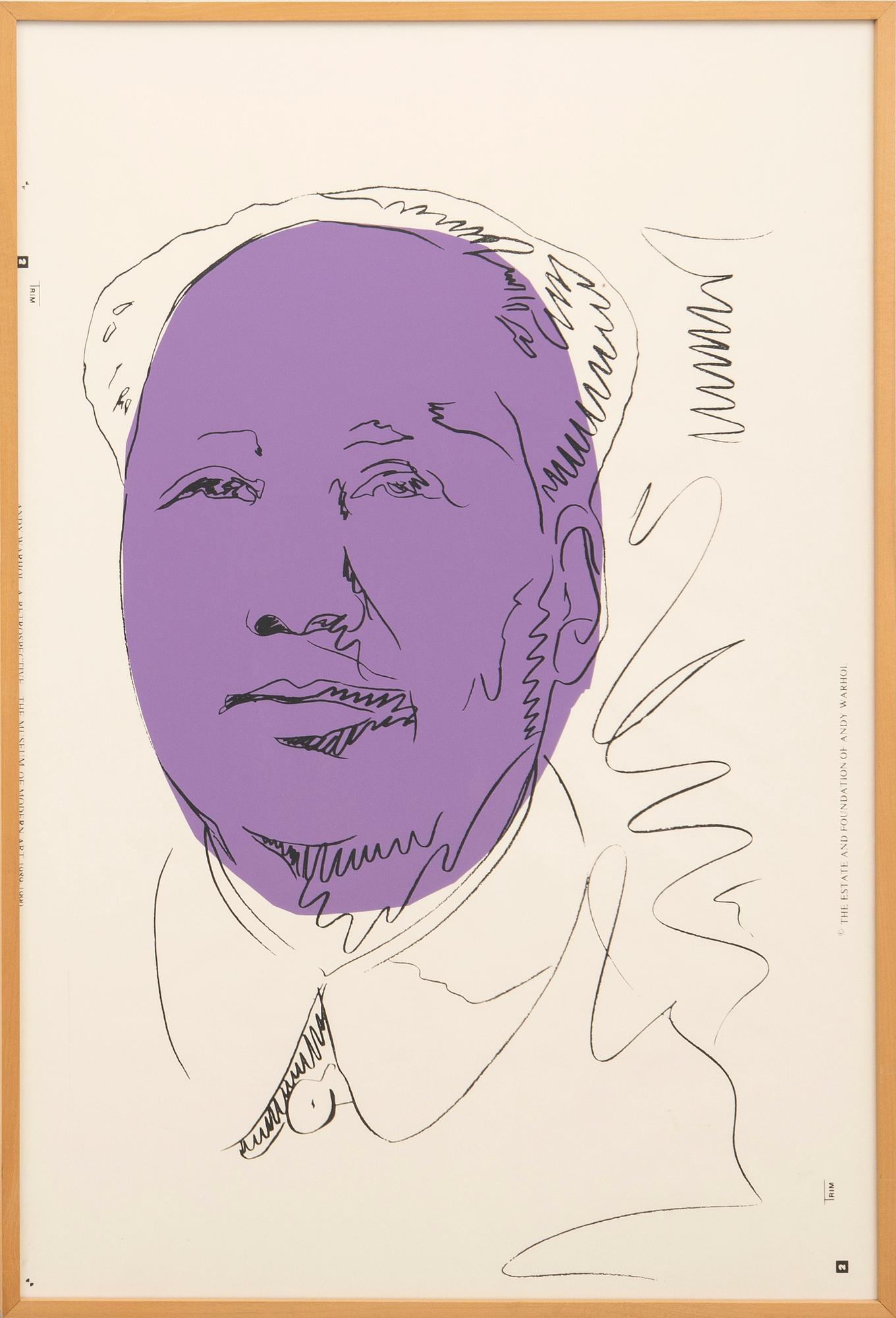 Andy Warhol, after, "Mao".