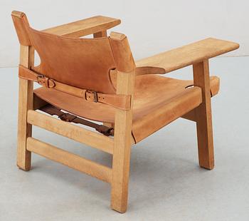 A Borge Mogensen 'Spanish Chair' by Fredericia Stolefabrik.