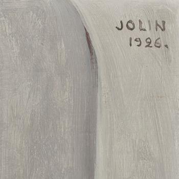 EINAR JOLIN, olja på duk. Sign o dat 1926.