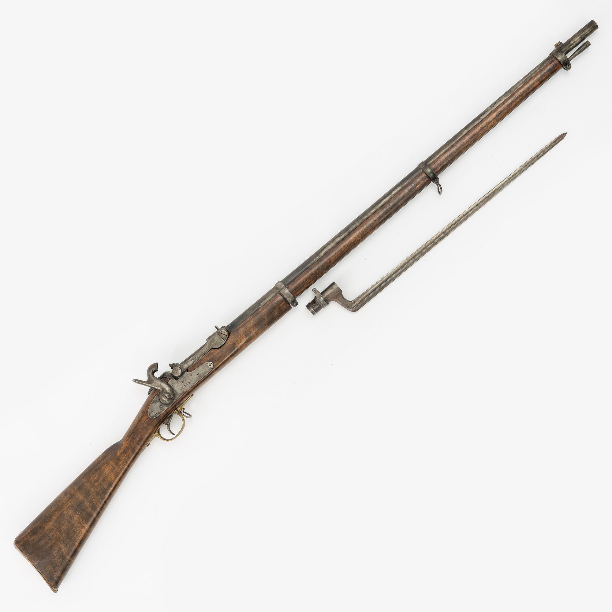 Kammarladdningsgevär, svenskt, m/1864.