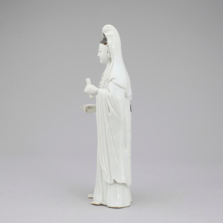 FIGURIN, blance de chine. Qing dynastin.