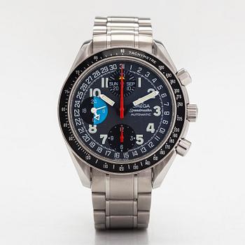 Omega, Speedmaster, MK40, Day-Date, chronograph, wristwatch, 39 mm ...