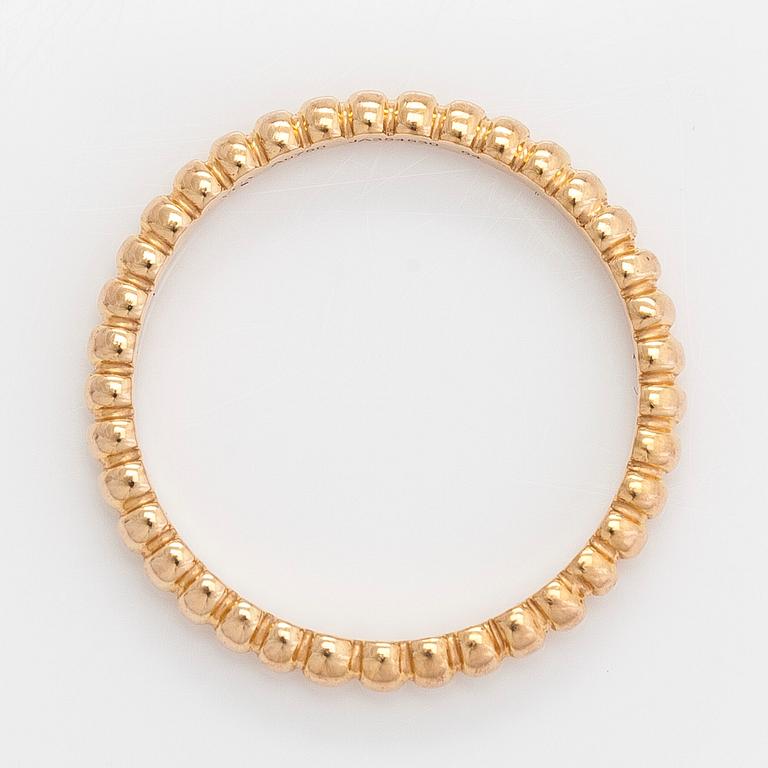 Van Cleef & Arpels, ring, "Perlée", 18K guld.