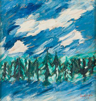 Tyko Sallinen, Cloudy Landscape.