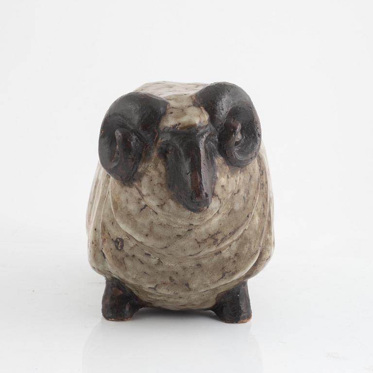 Åke Holm, a stoneware figurine, Sweden, signed.