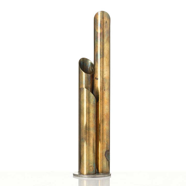 Ivar Ålenius-Björk, vas, "Rörvasen", modell 392, Ystad-Metall, 1930-tal.