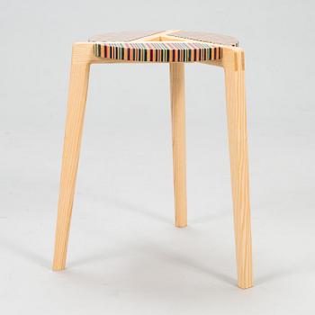 ALEKSI PUUSTINEN, Stool, signed and numbered.