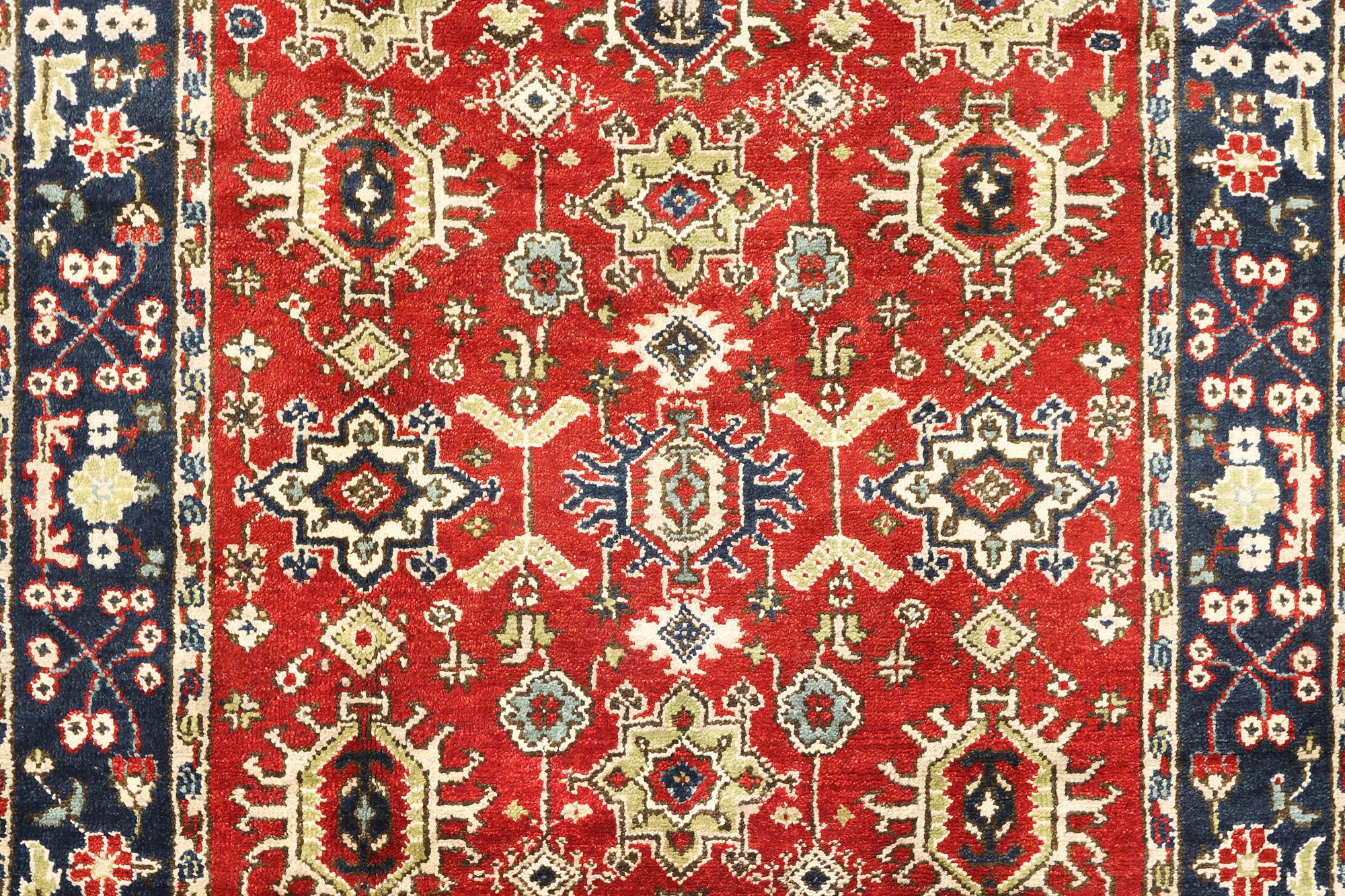 A carpet, Mamluk design, c. 308 x 242 cm.