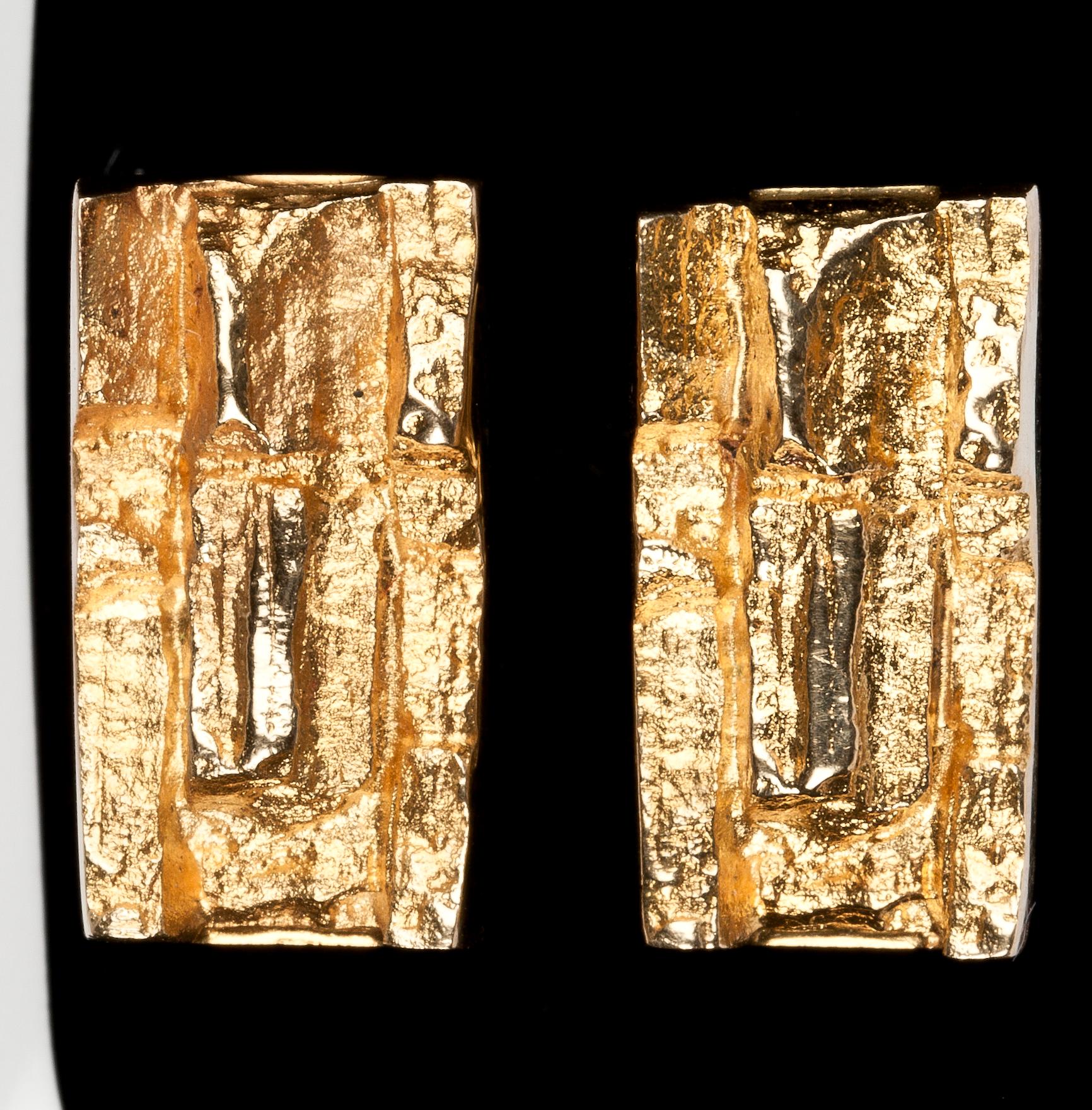 Björn Weckström, A pair of Lapponia cufflinks.