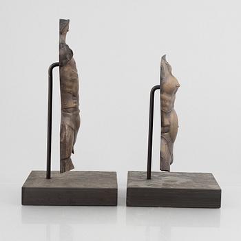 Paul Wunderlich, "Männlicher Torso"/"Weiblicher Torso".