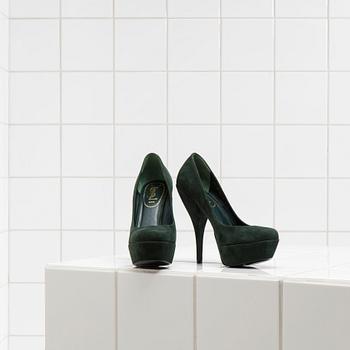 PUMPS, Yves Saint Laurent, storlek 37 1/2.