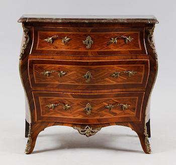 A Swedish Rococo commode by C. Tietze.