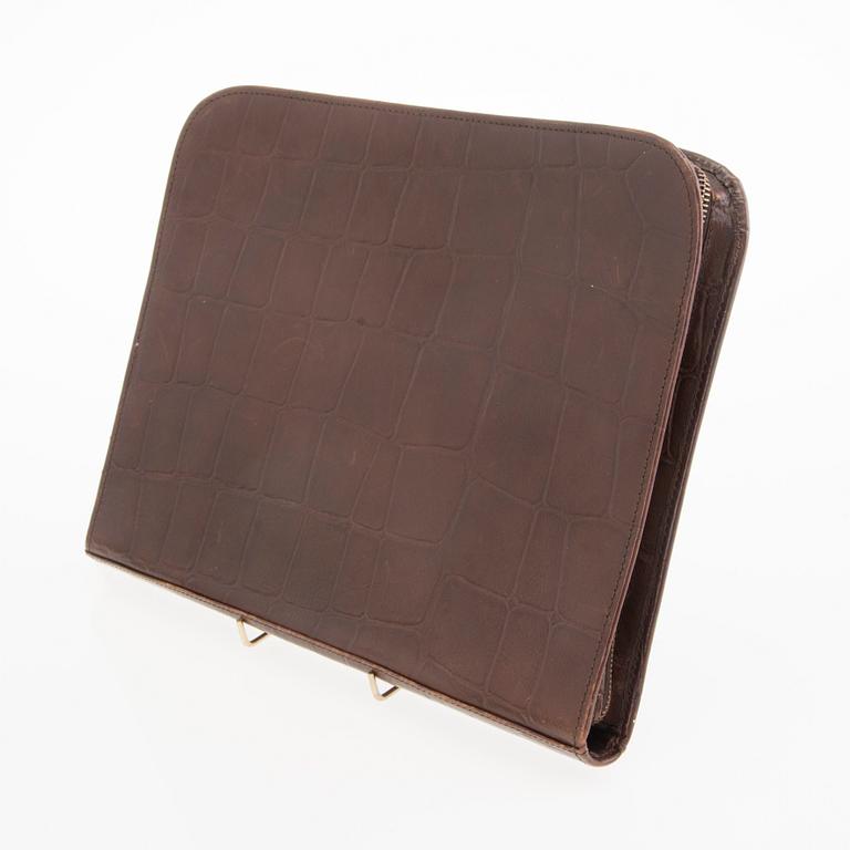 MULBERRY Congo Leather Document Holder.