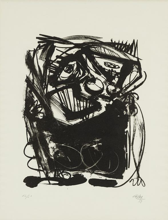 Antonio Saura, Utan titel.