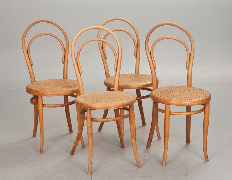 STOLAR, 4 st, Thonet, 1900-tal.