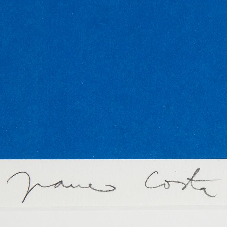 FRanco Costa, silkscreen in colours, signed 16/30.