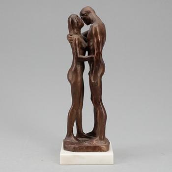 GUDMAR OLOVSON, skulptur, bronserad konstmassa, signerad.