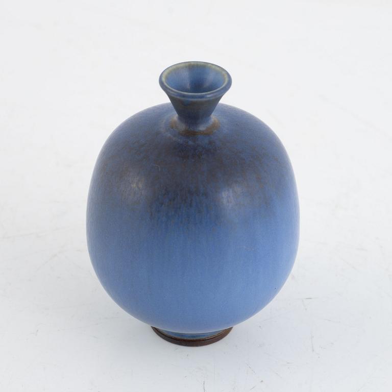 Berndt Friberg, miniature vase, stoneware, Gustavsberg Studio.