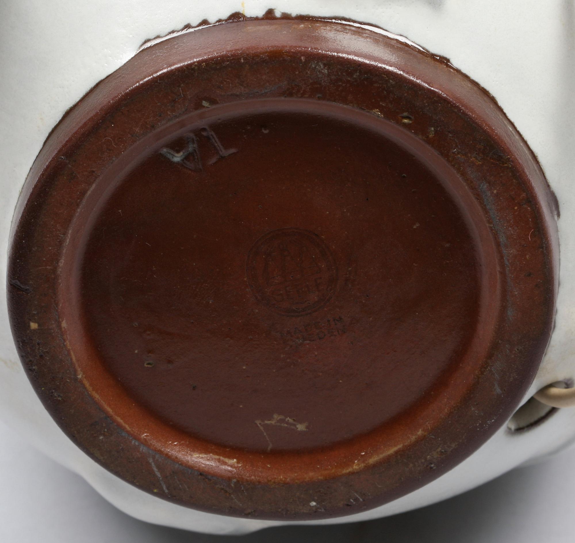 BORDSARMATUR, keramik, Upsala Ekeby, Anna Lisa Thomsson.