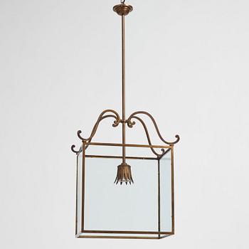 Erik Tidstrand, a Swedish Grace ceiling lamp model "25162", Nordiska Kompaniet 1920s.