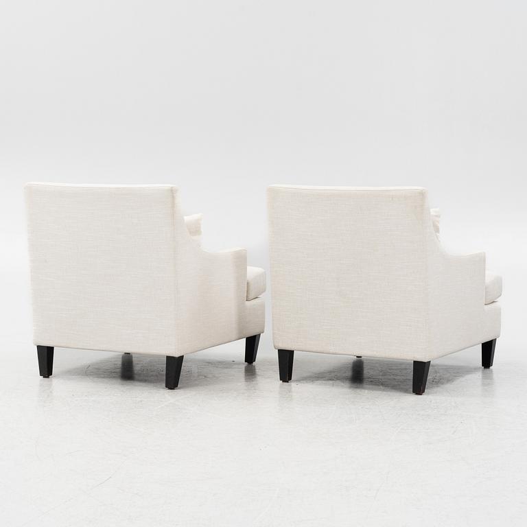 A pair of easy chairs from Slettvoll, Norway.
