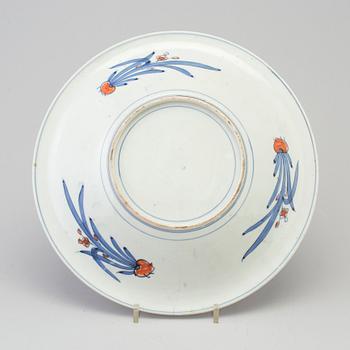 A 19th century Japanese porcelin charger.