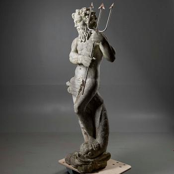 TRÄDGÅRDSSKULPTUR / FONTÄN, betong, 1900-talets senare hälft.