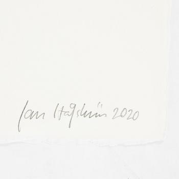 Jan Håfström, etching in colours, 2020, signed 45/50.