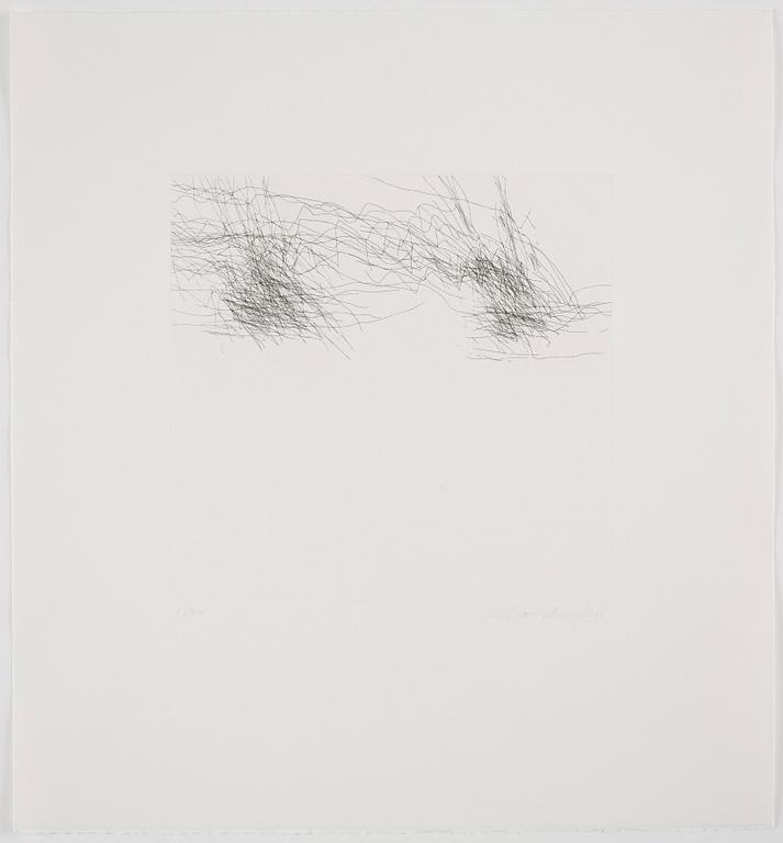 William Anastasi, "Subway Etchings".