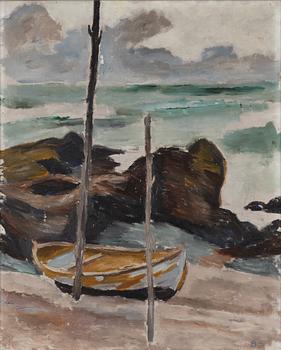 Birger Simonsson, oil on canvas, signed.