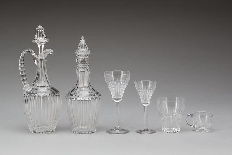 GLASSERVIS, 45 delar, 1900-tal.