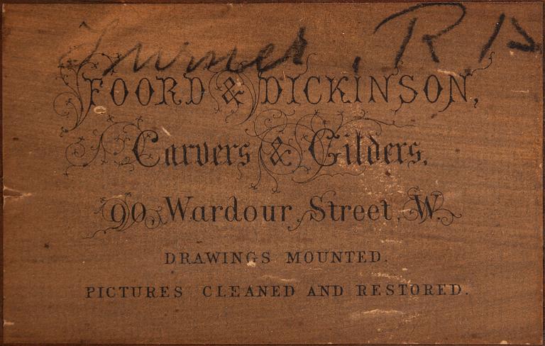 UNKNOWN ARTIST, 19TH C, watercolour, unsigned.