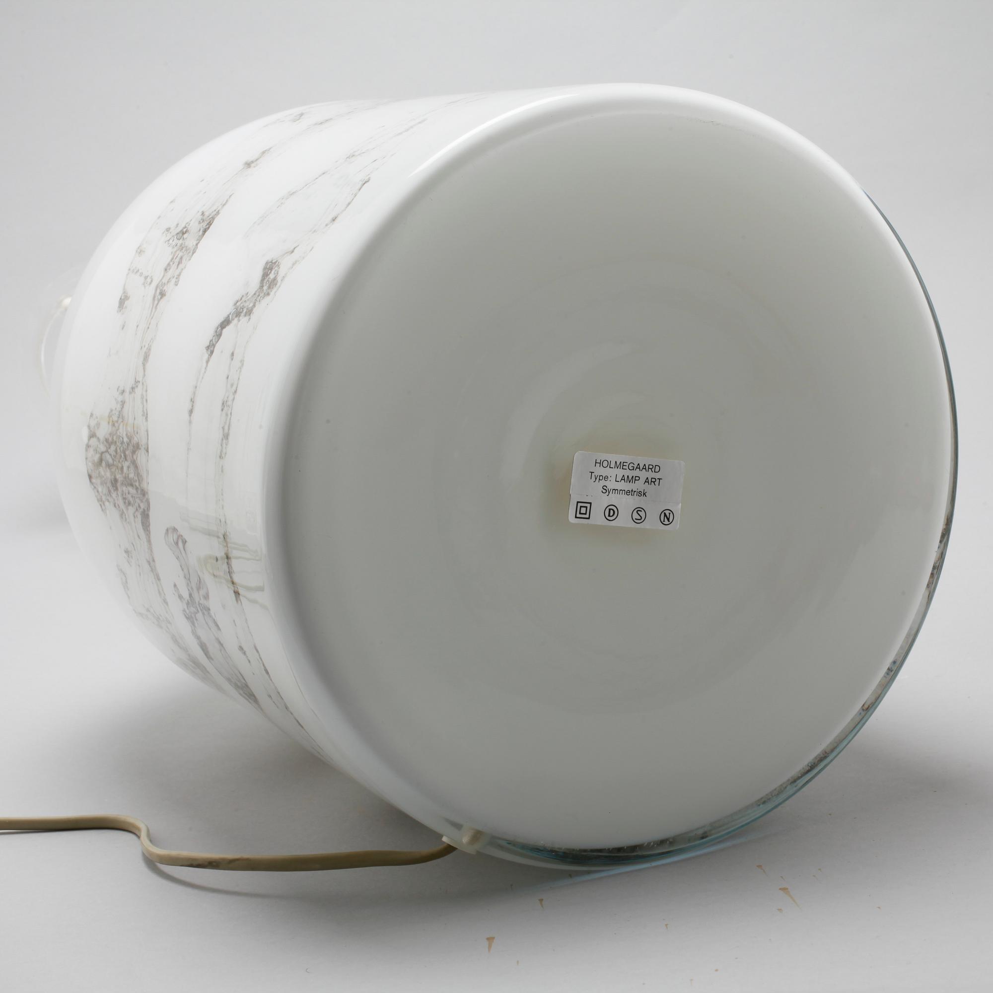 Two table lamps by Michael Bang, model "Symmetrisk", from the second half of the 20th century.