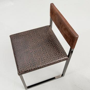 Rodolfo Dordoni, Chairs, 6 pcs, "Bag Light", Minotti, Italy, 1990s.