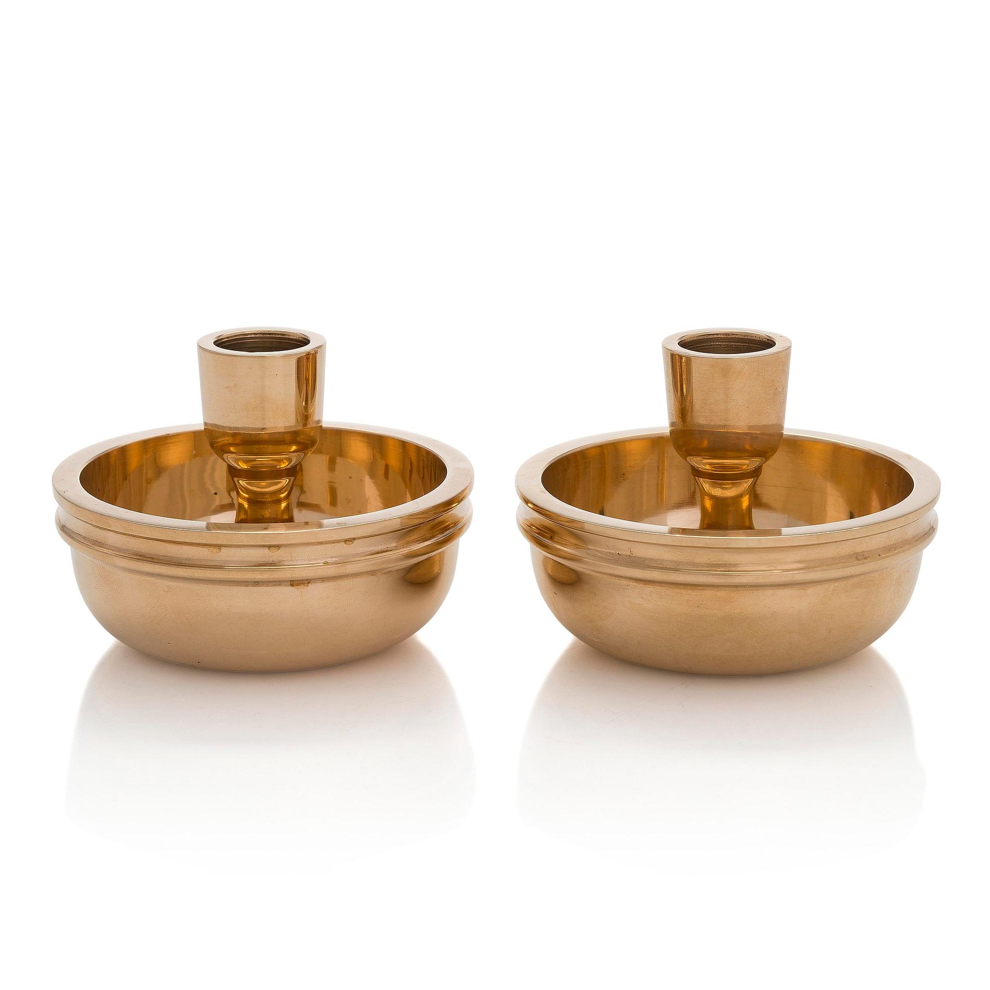 Bertel Gardberg, A pair of bronze candlesticks for Boda Finland.