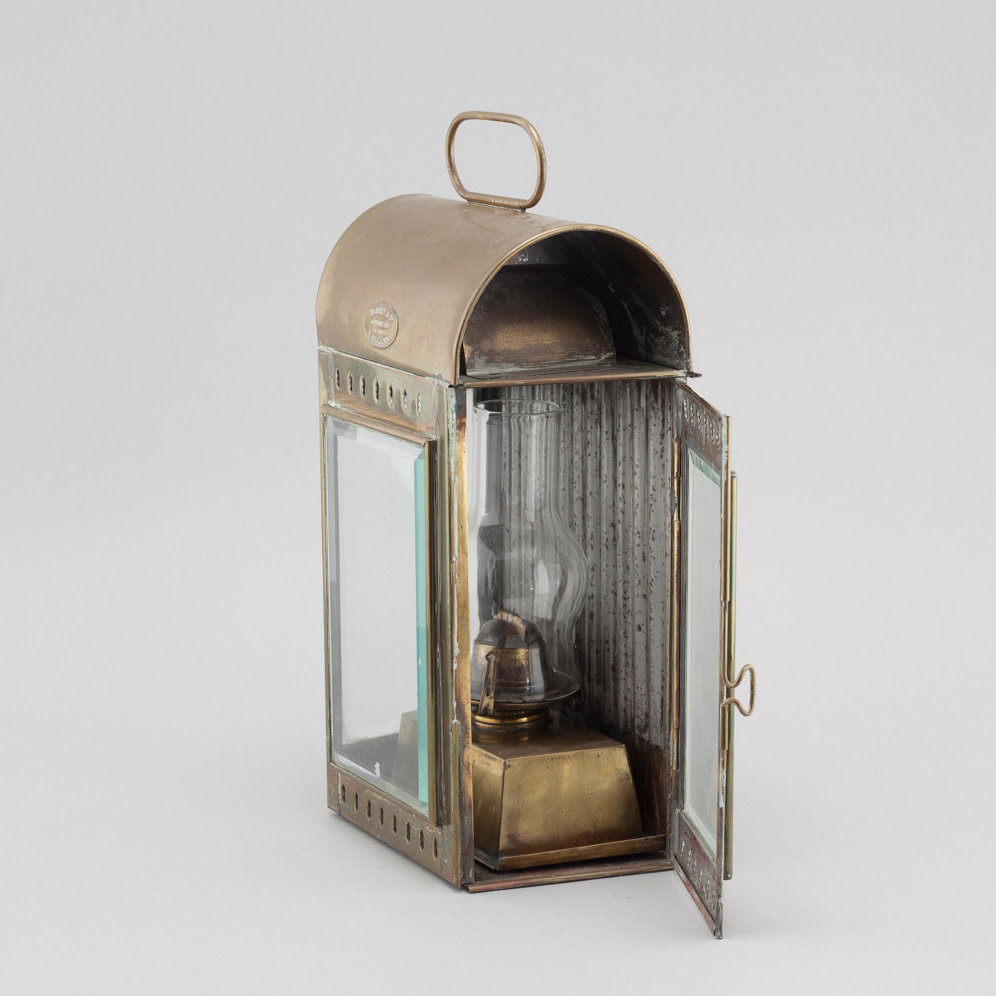 SKEPPSLAMPA, Davey & Co., London, 1900-tal.