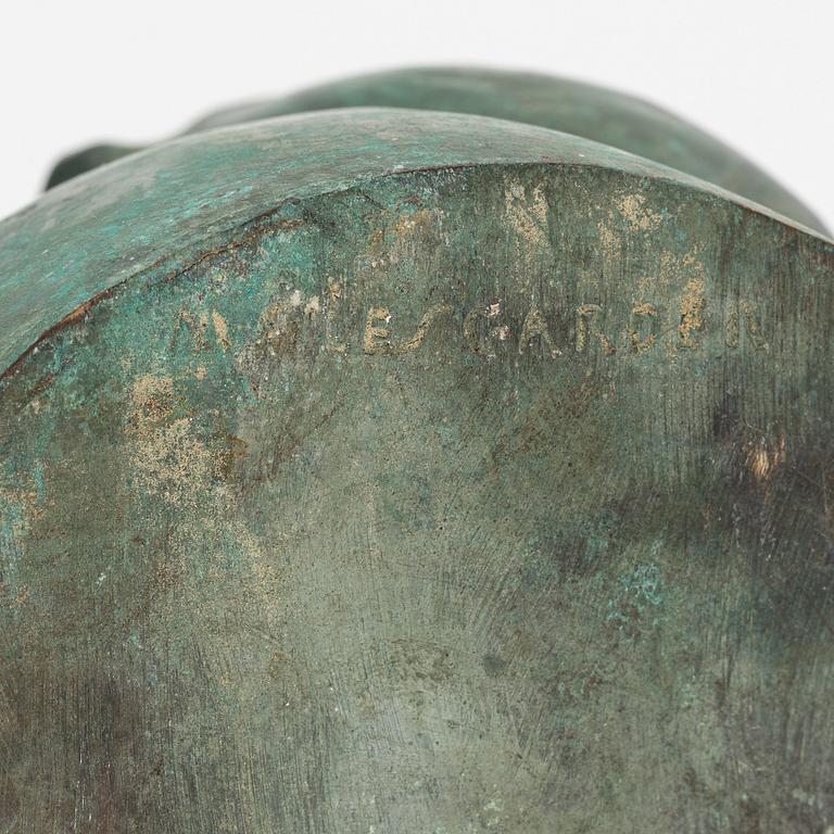 Carl Milles, efter. Skulptur. Brons. Märkt Millesgården under.