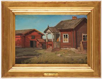 Alfred Bergström, Farm.