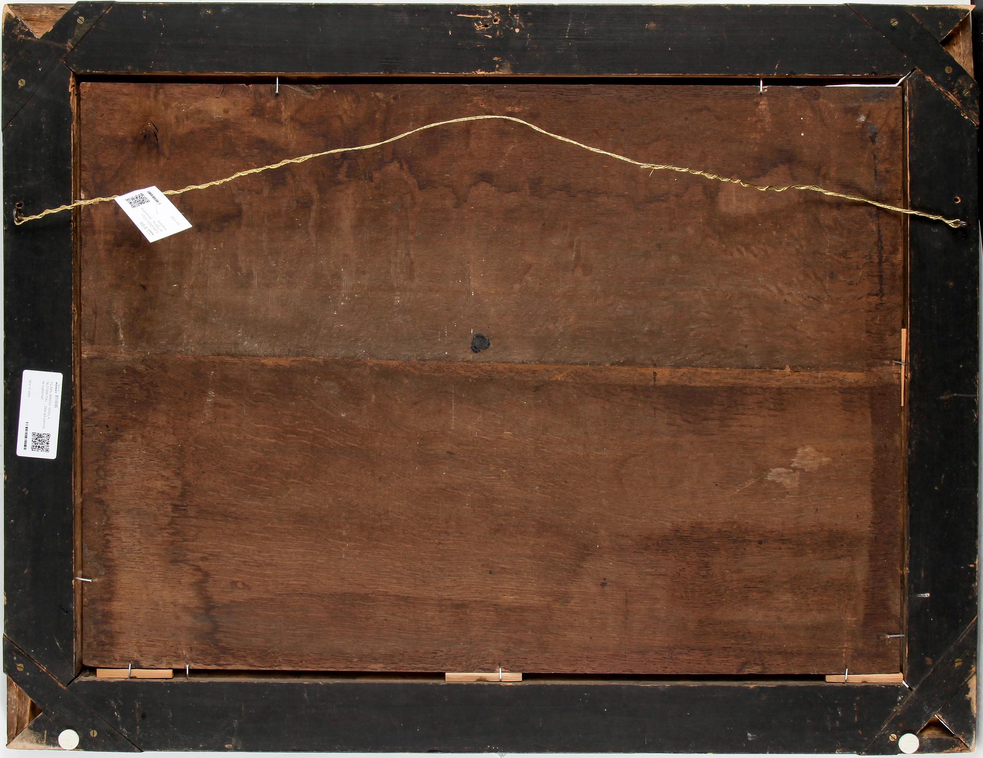 FLEMISH SCHOOL 17/18Th Century, Oil on panel, unsigned.