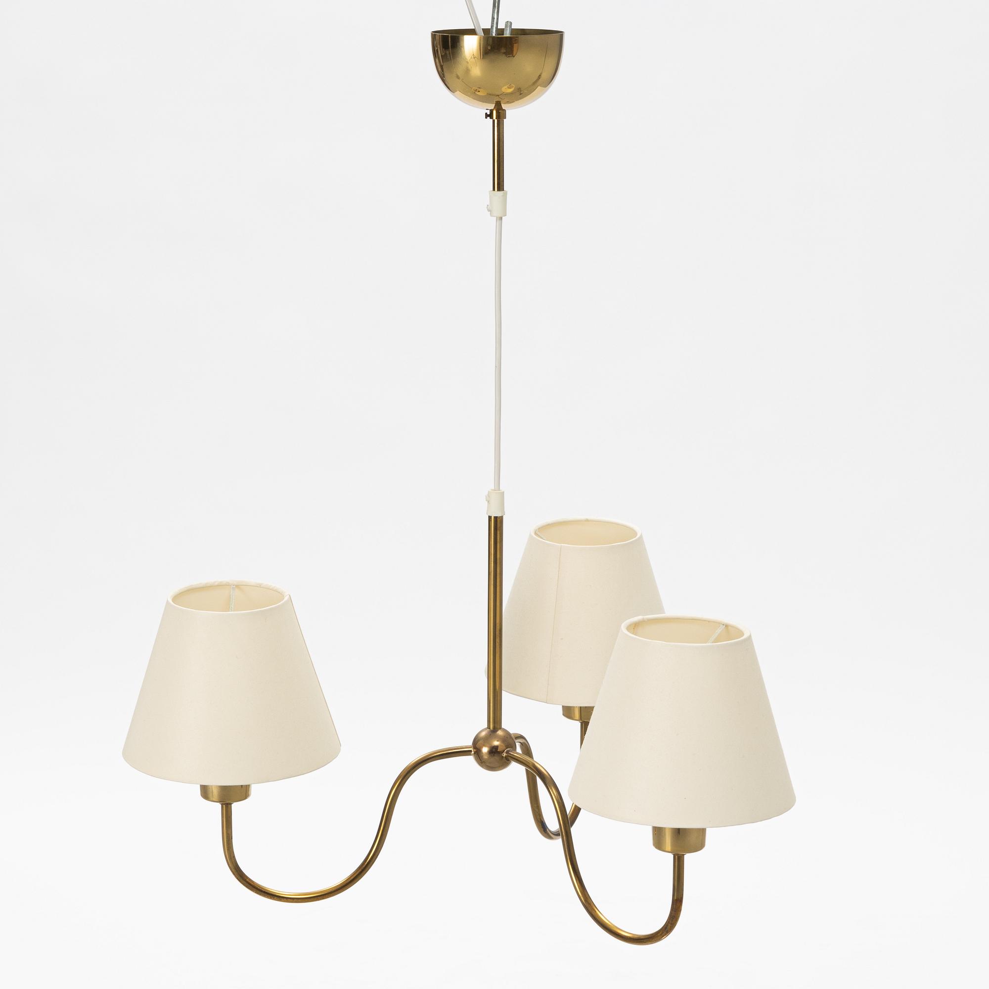 Josef Frank, a model 2479 ceiling light, Firma Svenskt Tenn, Sweden.