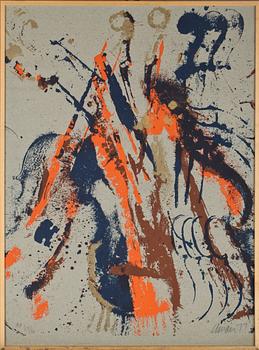 Fernandez Arman · FERNANDEZ ARMAN, färgserigrafi, signerad och numrerad 29/30.